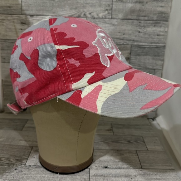 Colorado University Boulder Camo/Pink Baseball Cap hat - Picture 2 of 8